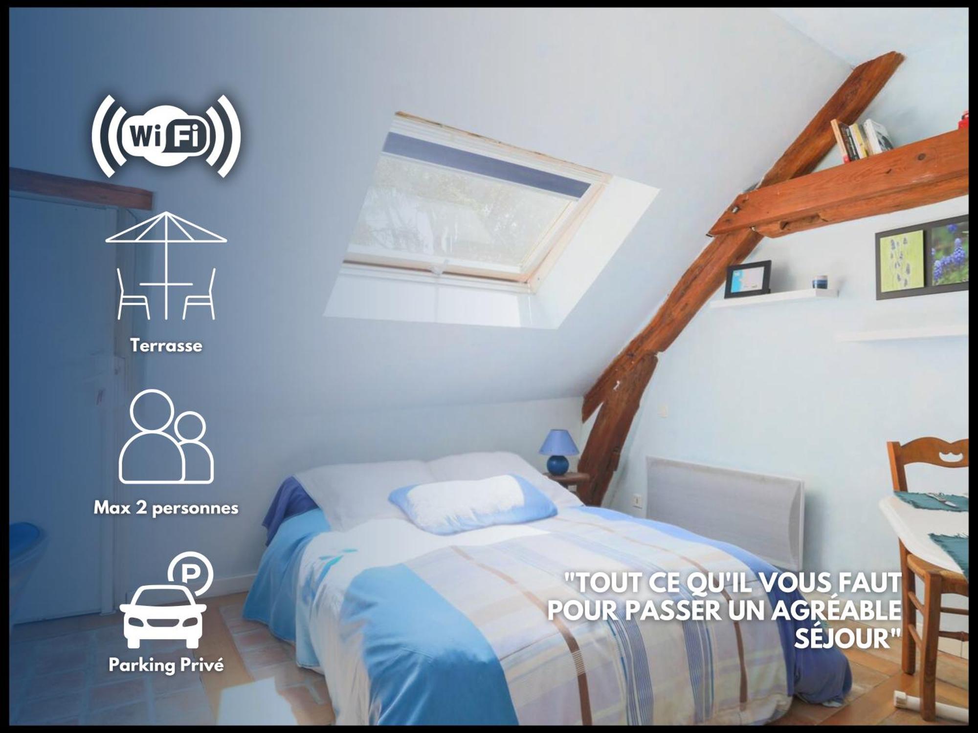 L'Oasis Studio Richarville Exteriér fotografie
